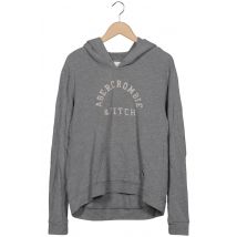 Abercrombie &amp; Fitch Damen Kapuzenpullover, grau, Gr. 42