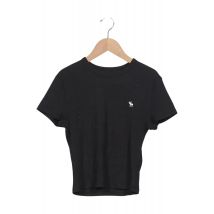 Abercrombie &amp; Fitch Damen T-Shirt, schwarz, Gr. 38