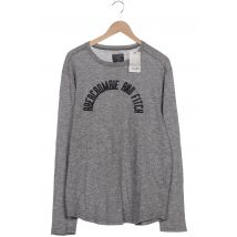 Abercrombie &amp; Fitch Herren Langarmshirt, grau, Gr. 56