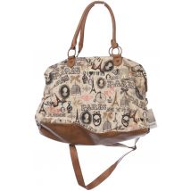 accessorize Damen Handtasche, beige, Gr.