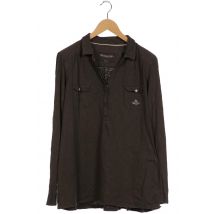 Adenauer &amp; Co Damen Langarmshirt, grau, Gr. 48