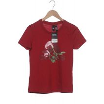 adidas Damen T-Shirt, bordeaux, Gr. 36