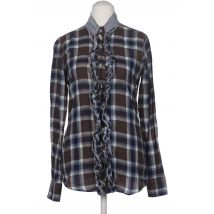 Aglini Damen Bluse, braun, Gr. 42