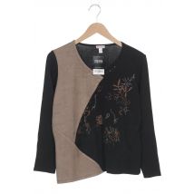 Alba Moda Damen Langarmshirt, schwarz, Gr. 42