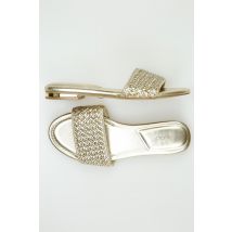 Aldo Damen Sandale, gold, Gr. 36