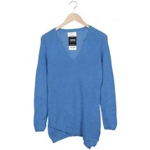 Allude Damen Pullover, blau, Gr. 38