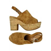 Alpe Damen Sandale, braun, Gr. 36