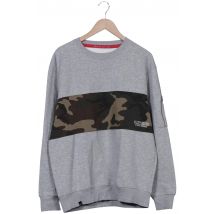 Alpha industries Herren Sweatshirt, grau, Gr. 54