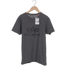 Alpha industries Herren T-Shirt, grau, Gr. 48