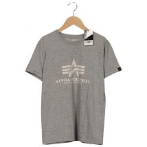 Alpha industries Herren T-Shirt, grau, Gr. 46