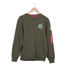 Alpha industries Herren Sweatshirt, grün, Gr. 48