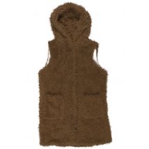 Amber &amp; June Damen Weste, braun, Gr. 38