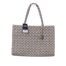 Anokhi Damen Handtasche, beige, Gr.