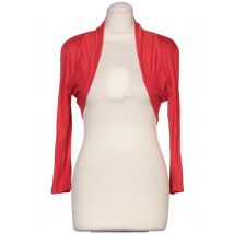 Apanage Damen Strickjacke, rot, Gr. 38