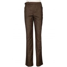 Apriori Damen Stoffhose, braun, Gr. 38