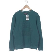 Aquascutum Herren Sweatshirt, türkis, Gr. 56