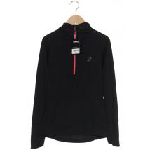 Asics Damen Kapuzenpullover, schwarz, Gr. 34
