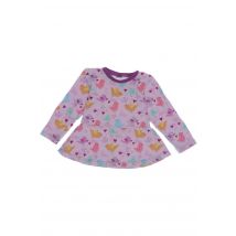 Babauba Mädchen Langarmshirt, flieder, Gr. 56