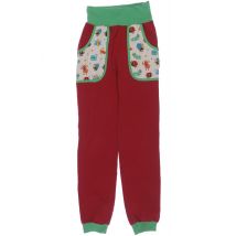 Babauba Mädchen Stoffhose, rot, Gr. 134