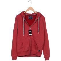 Basefield Herren Kapuzenpullover, rot, Gr. 46