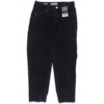 bershka Damen Jeans, schwarz, Gr. 36