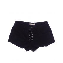 bershka Damen Shorts, schwarz, Gr. 34