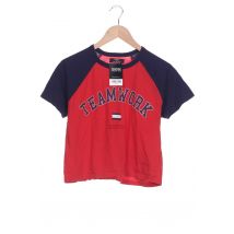 bershka Damen T-Shirt, rot, Gr. 38