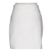 Bik Bok Damen Rock, weiß, Gr. 42