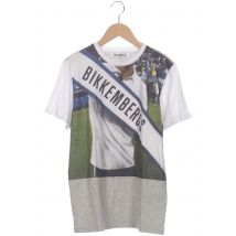 Bikkembergs Herren T-Shirt, grau, Gr. 176