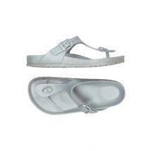 Birkenstock Damen Sandale, silber, Gr. 37
