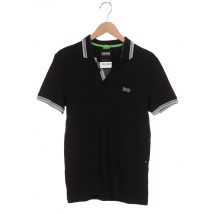 Boss Green Herren Poloshirt, schwarz, Gr. 48