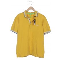 Boss Green Herren Poloshirt, gelb, Gr. 54