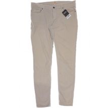 Boss Orange Damen Stoffhose, cremeweiß, Gr. 32