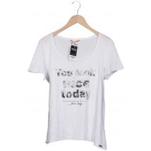 Boss Orange Damen T-Shirt, weiß, Gr. 44
