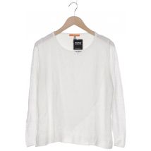 Boss Orange Damen Pullover, weiß, Gr. 44