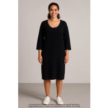 Boss Orange Damen Kleid, marineblau, Gr. 38