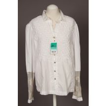 Bottega Damen Bluse, weiß, Gr.