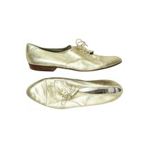 Brunate Damen Halbschuh, gold, Gr. 41.5