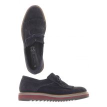 Bugatti Damen Halbschuh, blau, Gr. 37