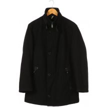 Bugatti Herren Mantel, schwarz, Gr.