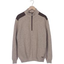 Bugatti Herren Pullover, beige, Gr. 56
