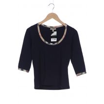 Burberry Damen Langarmshirt, marineblau, Gr. 38