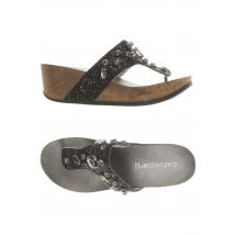 Café Noir Damen Sandale, schwarz, Gr. 36