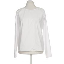 COS Damen Bluse, weiß, Gr. 44