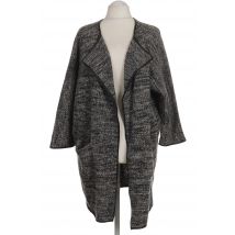 COS Damen Strickjacke, grau, Gr.