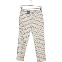 Cacharel Damen Stoffhose, weiß, Gr. 36