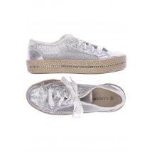 Cafenoir Damen Halbschuh, silber, Gr. 40