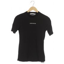 Calvin Klein Damen T-Shirt, schwarz, Gr.