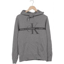 Calvin Klein Jeans Herren Kapuzenpullover, grau, Gr. 46