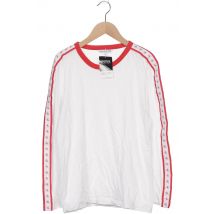 Calvin Klein Jeans Damen Langarmshirt, weiß, Gr. 36